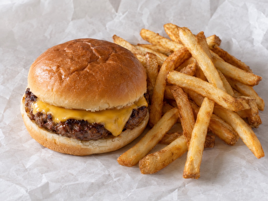 Cheeseburger w/French Fries