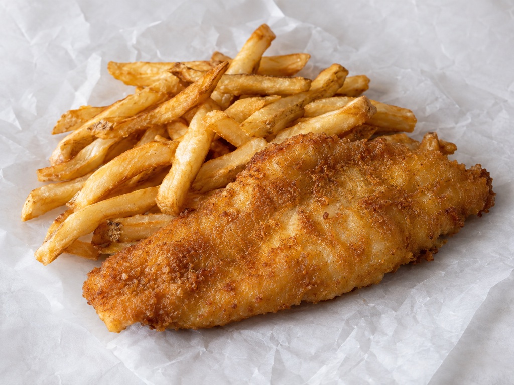 Fried Fish Filet w/ Fries